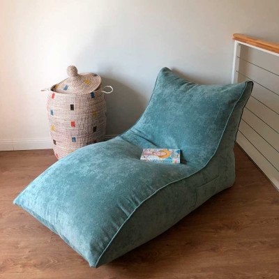 Бескаркасное кресло мешок Лежак